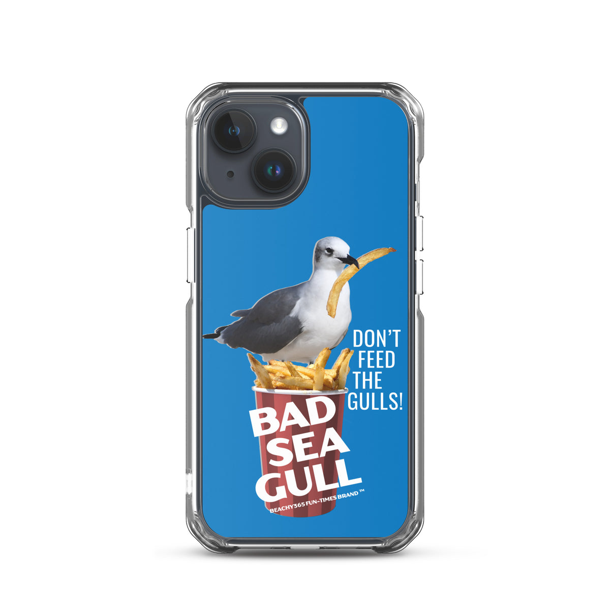 Bad Seagull Jumbo Fries iPhone Case