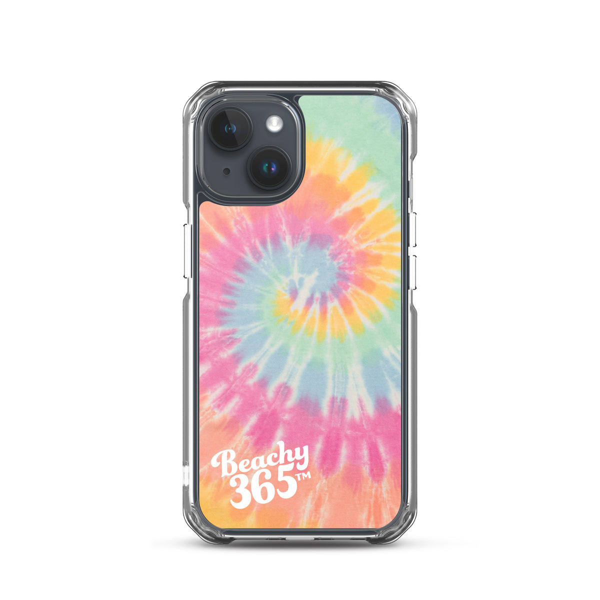 Sherbet Rainbow Tie-Dye iPhone Case