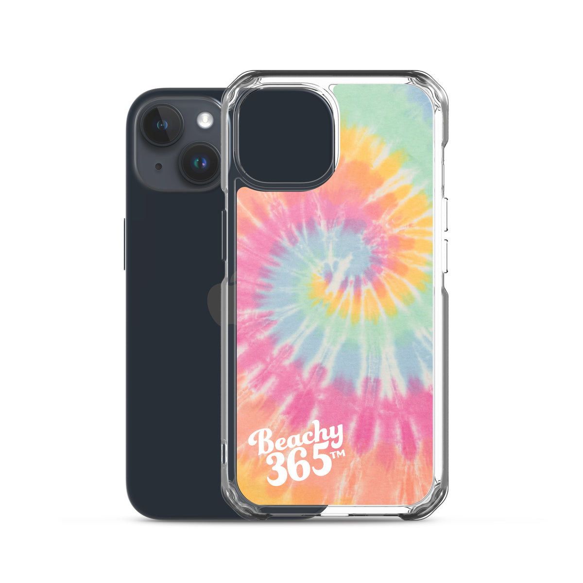 Sherbet Rainbow Tie-Dye iPhone Case