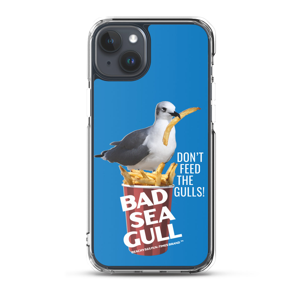 Bad Seagull Jumbo Fries iPhone Case