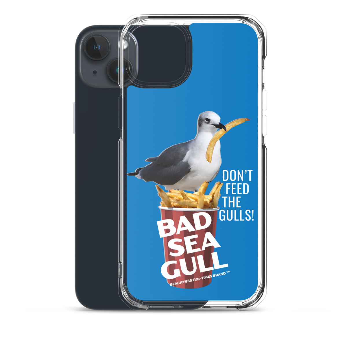 Bad Seagull Jumbo Fries iPhone Case