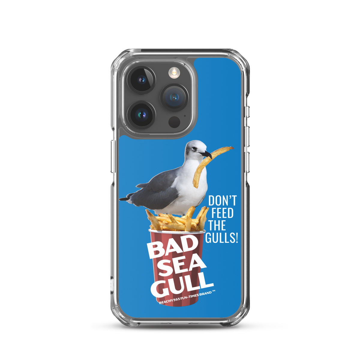 Bad Seagull Jumbo Fries iPhone Case