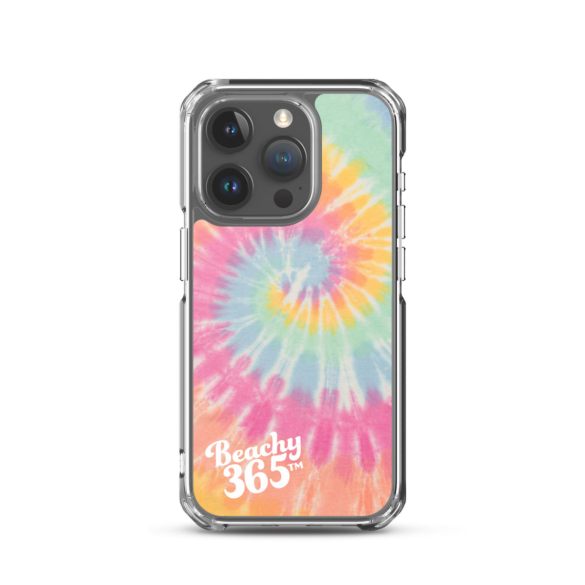 Sherbet Rainbow Tie-Dye iPhone Case