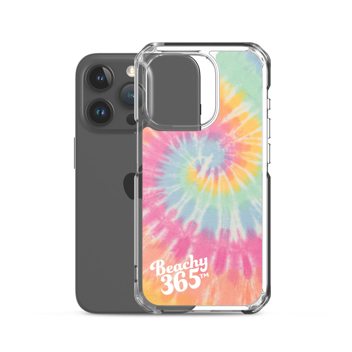 Sherbet Rainbow Tie-Dye iPhone Case