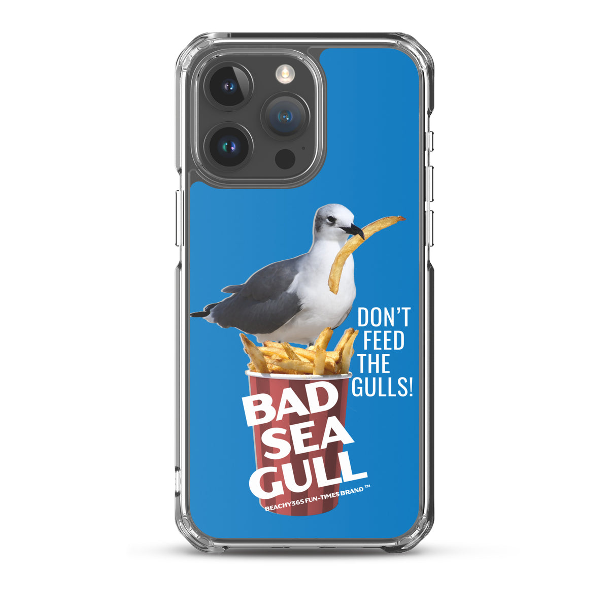 Bad Seagull Jumbo Fries iPhone Case
