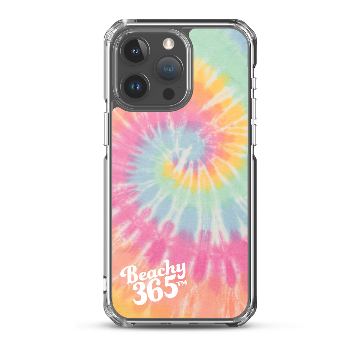 Sherbet Rainbow Tie-Dye iPhone Case