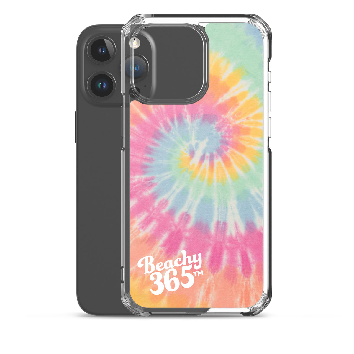 Sherbet Rainbow Tie-Dye iPhone Case