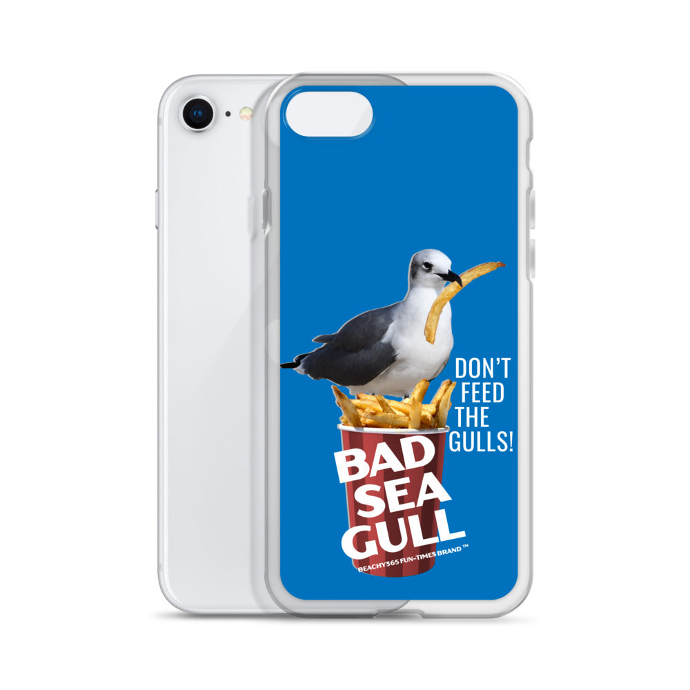 Bad Seagull Jumbo Fries iPhone Case