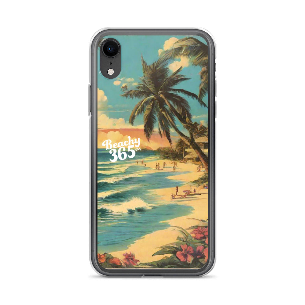 Postcard Tropical Beach iPhone Case