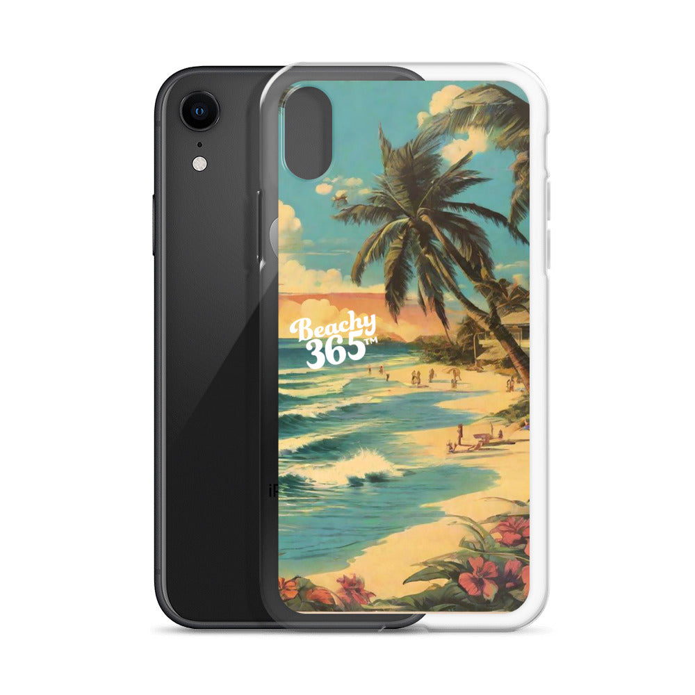Postcard Tropical Beach iPhone Case