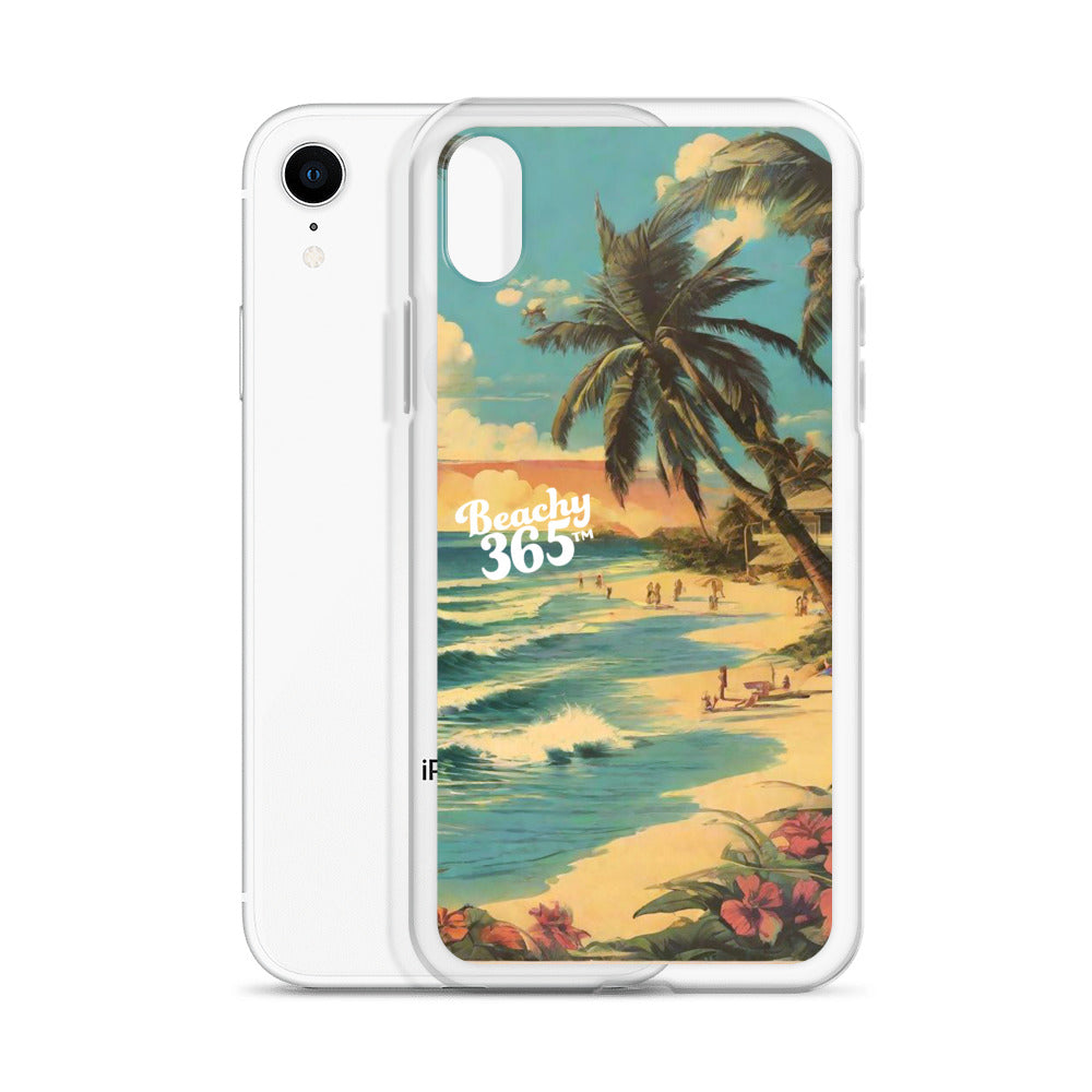 Postcard Tropical Beach iPhone Case