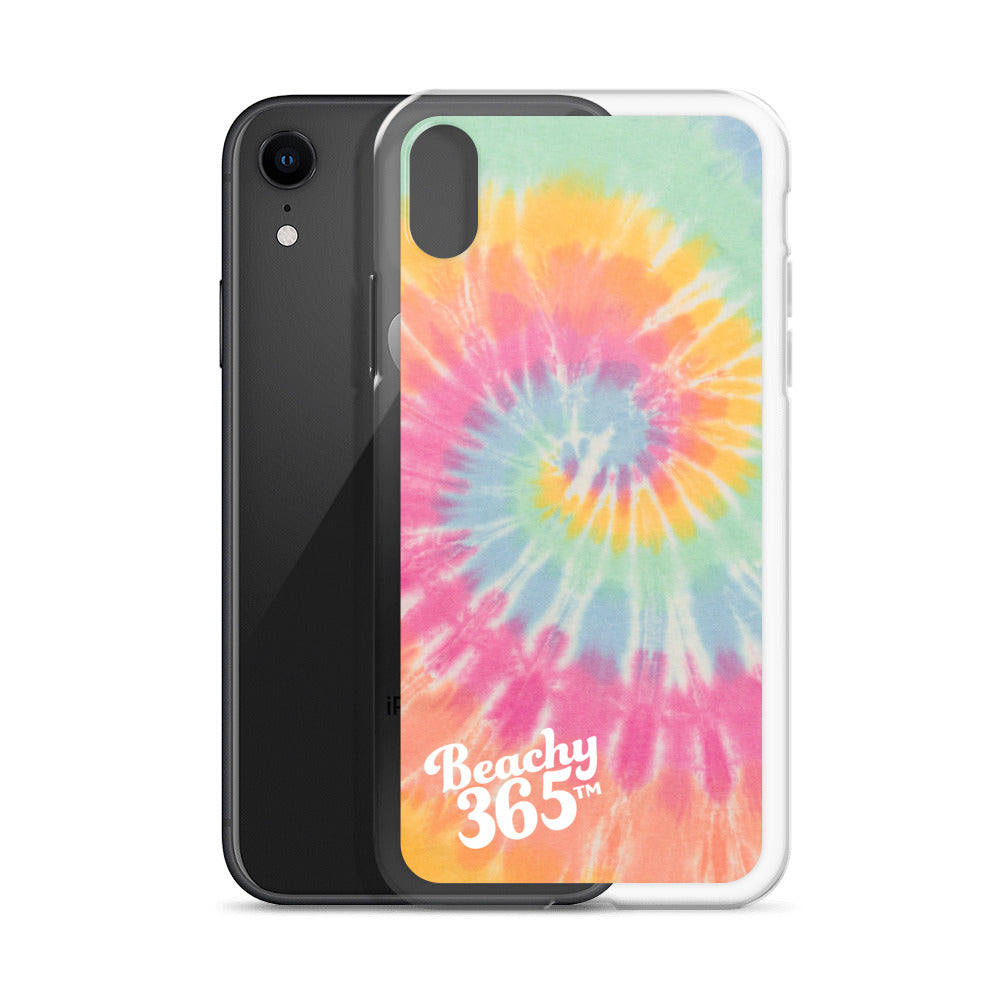 Sherbet Rainbow Tie-Dye iPhone Case