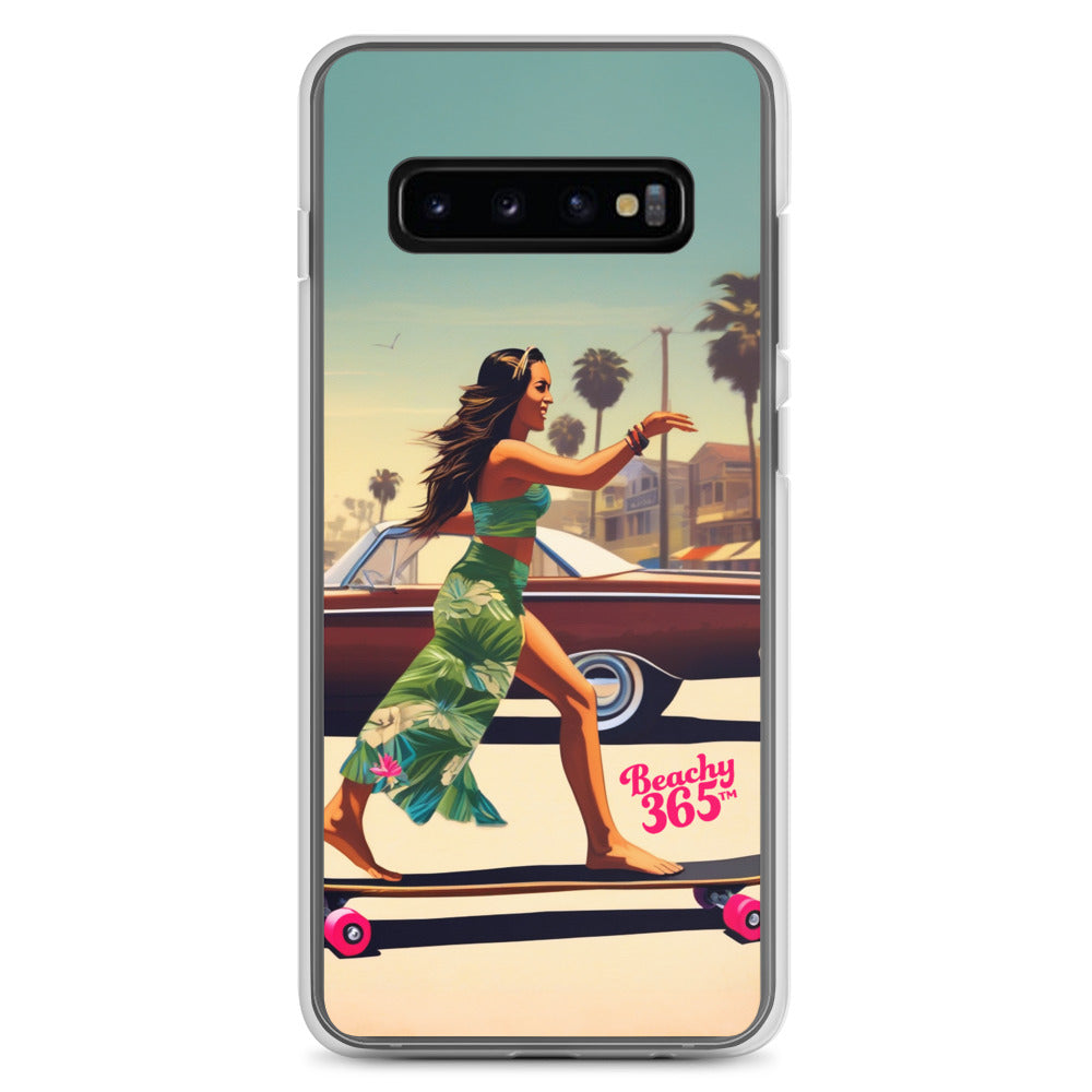Skate Like an Egyptian - Longboard Dancer Samsung Phone Case