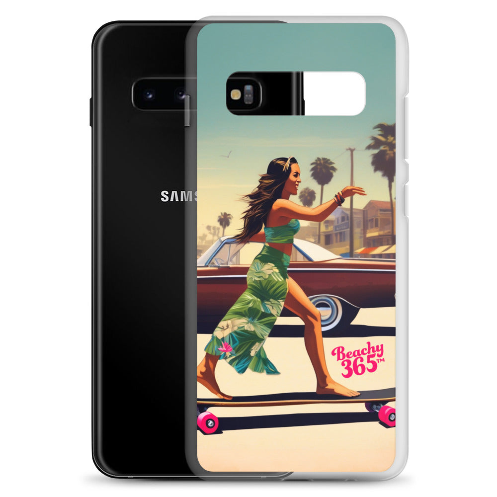Skate Like an Egyptian - Longboard Dancer Samsung Phone Case