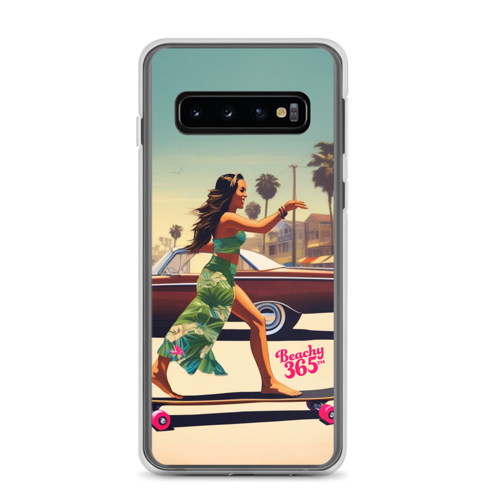 Skate Like an Egyptian - Longboard Dancer Samsung Phone Case