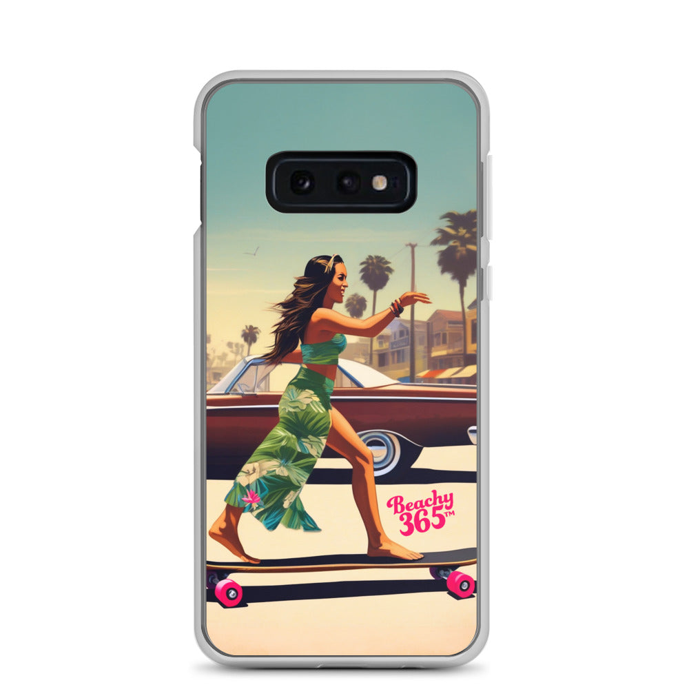 Skate Like an Egyptian - Longboard Dancer Samsung Phone Case