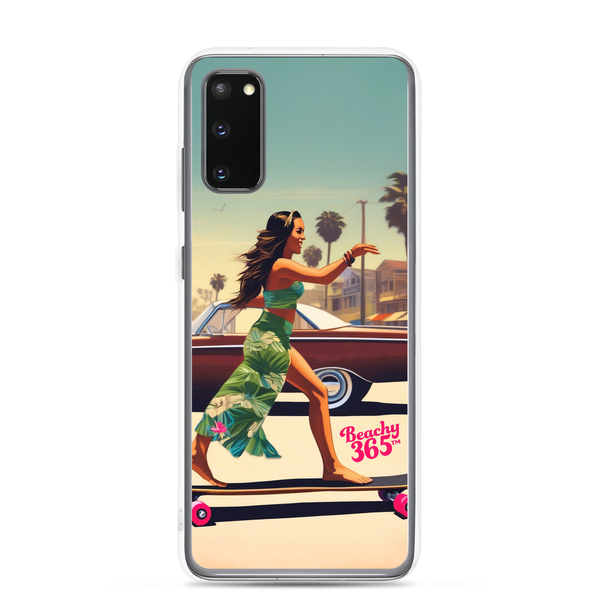 Skate Like an Egyptian - Longboard Dancer Samsung Phone Case