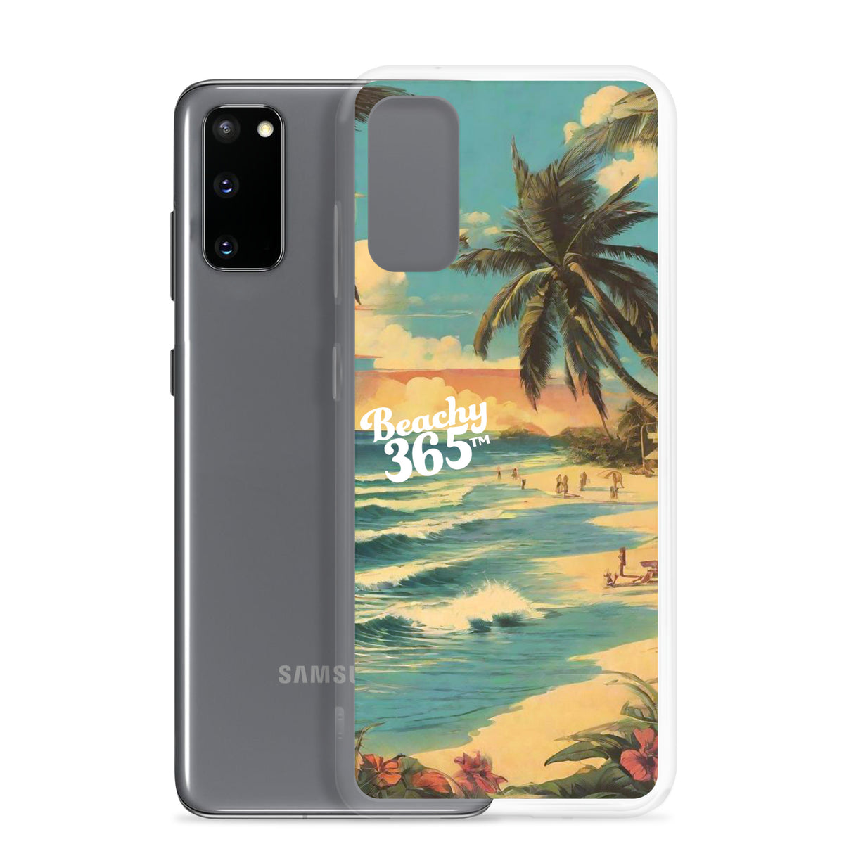 Postcard Tropical Beach Samsung Phone Case