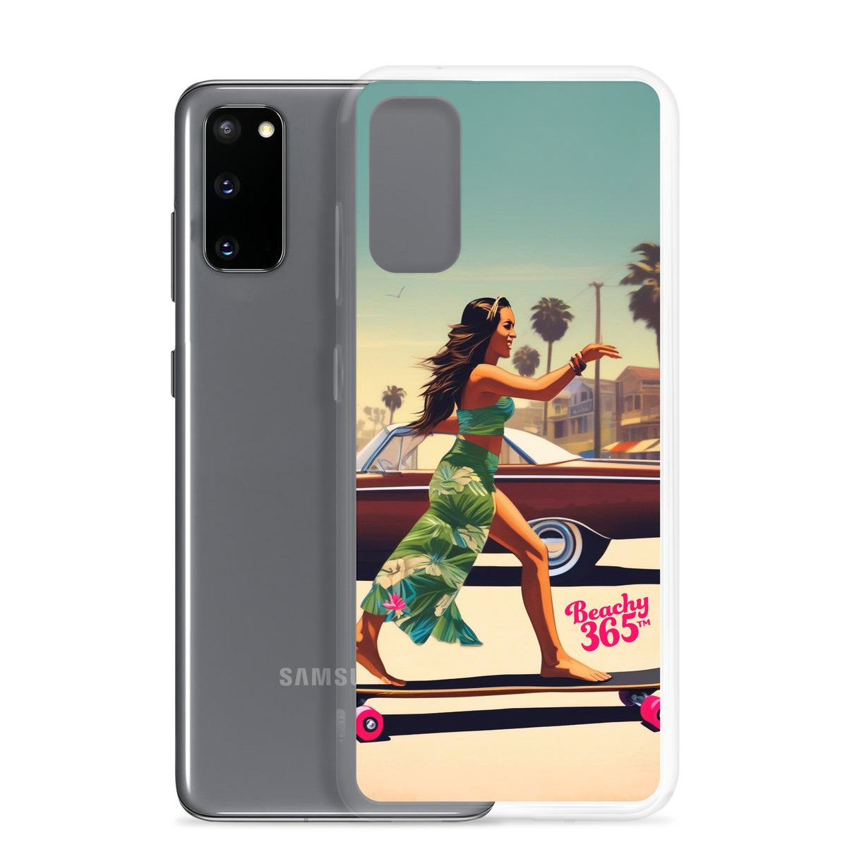 Skate Like an Egyptian - Longboard Dancer Samsung Phone Case