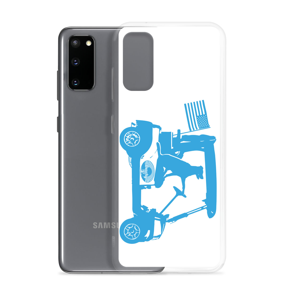 Golf Cart Dog Samsung Phone Case