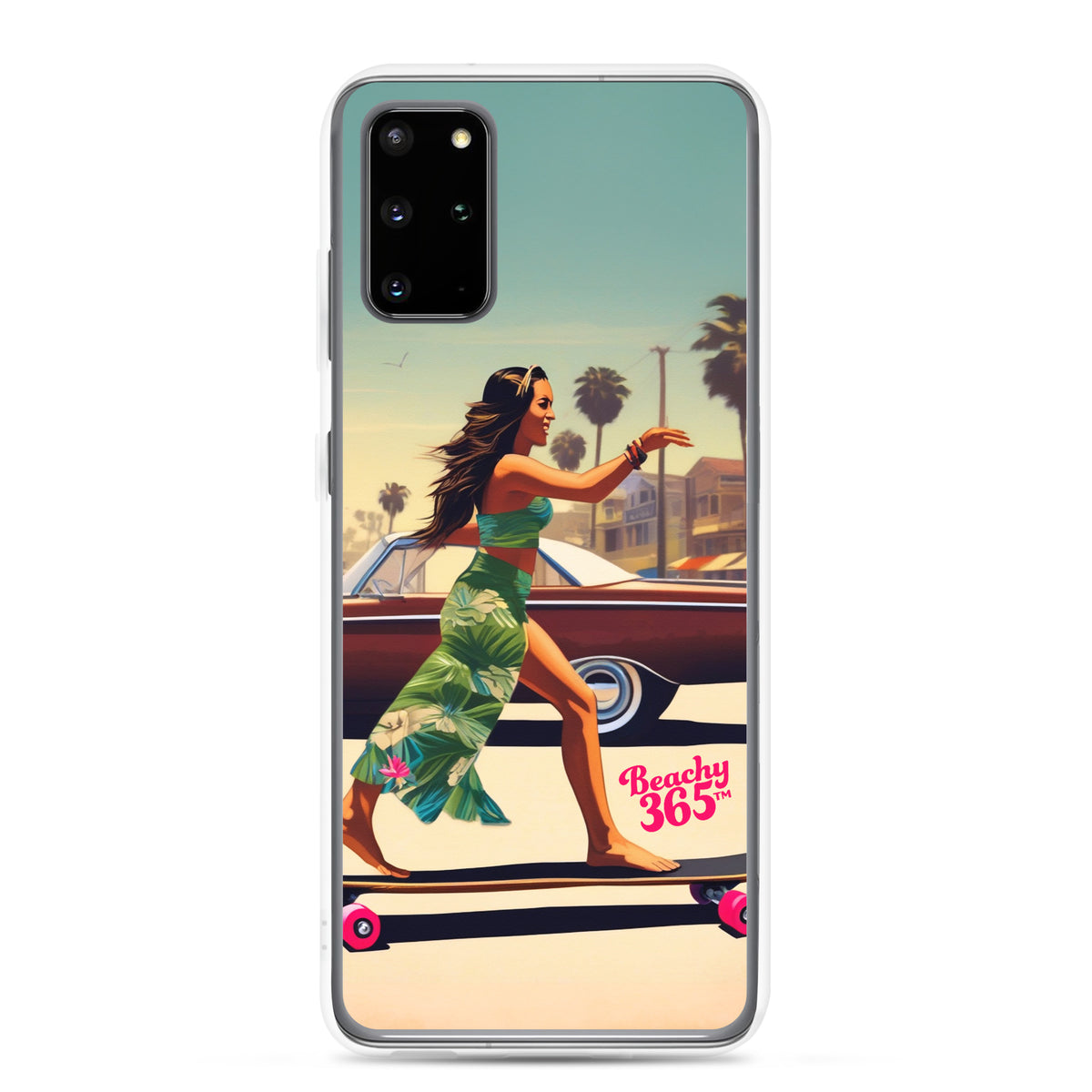 Skate Like an Egyptian - Longboard Dancer Samsung Phone Case