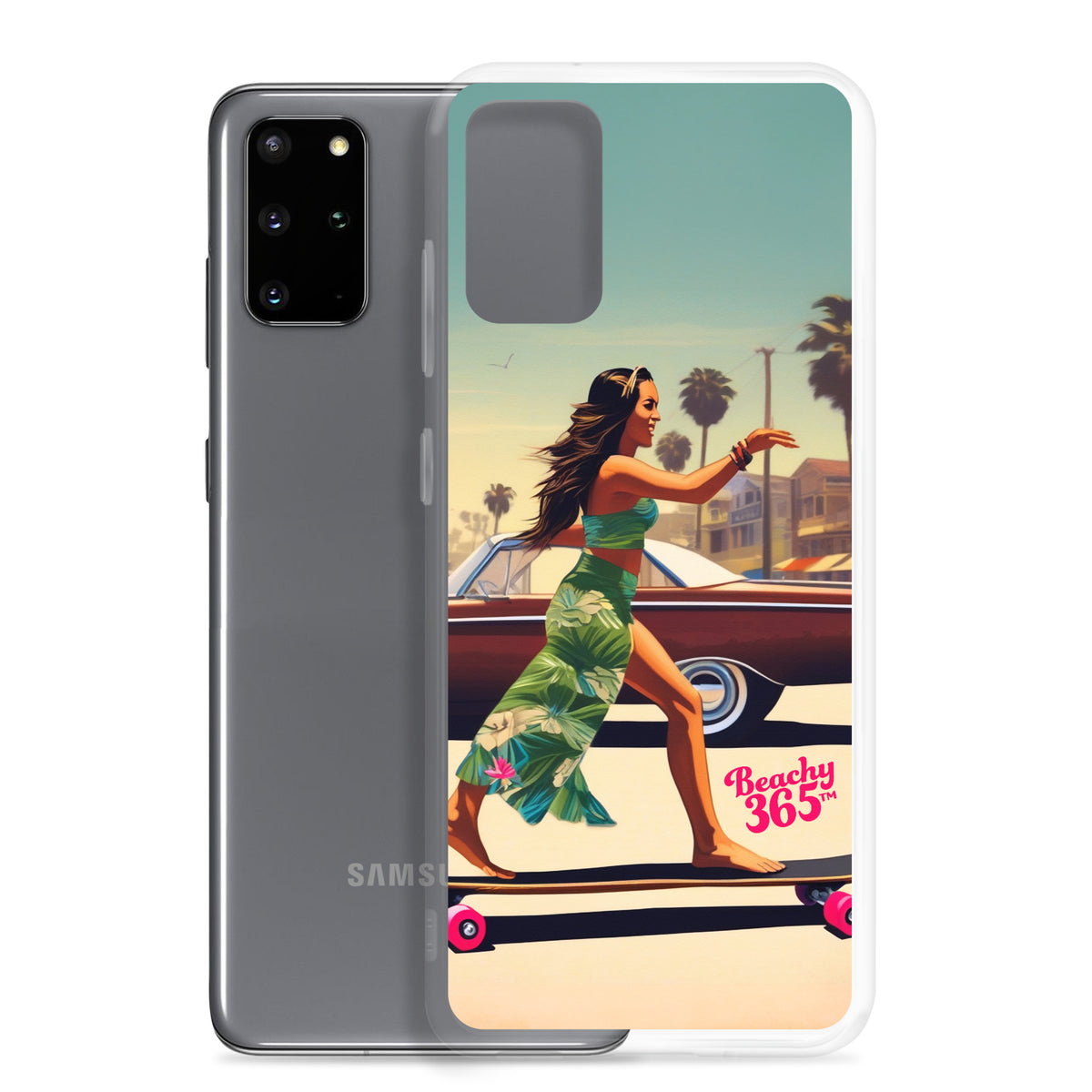 Skate Like an Egyptian - Longboard Dancer Samsung Phone Case