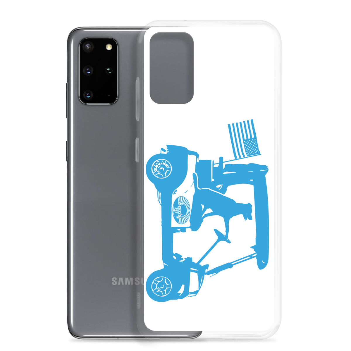 Golf Cart Dog Samsung Phone Case