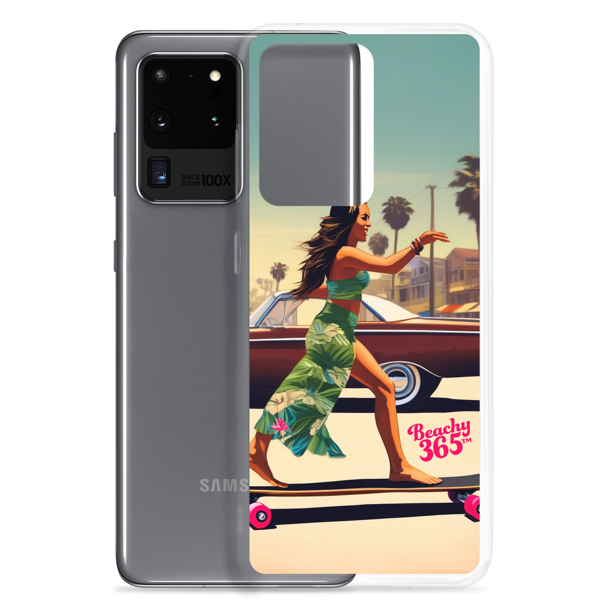 Skate Like an Egyptian - Longboard Dancer Samsung Phone Case