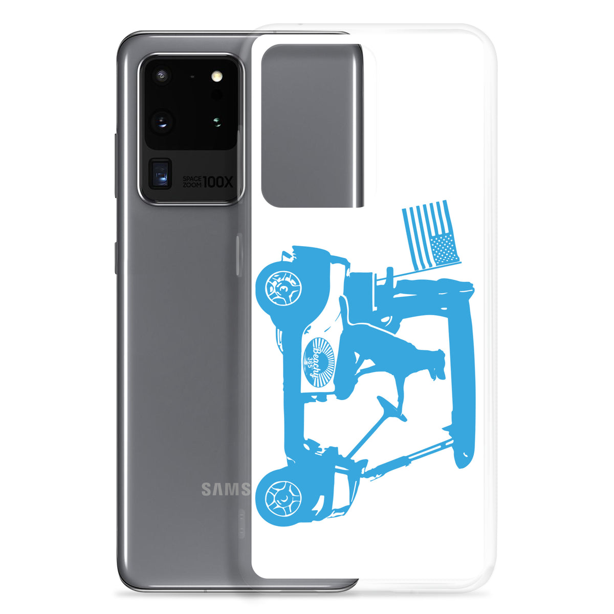 Golf Cart Dog Samsung Phone Case