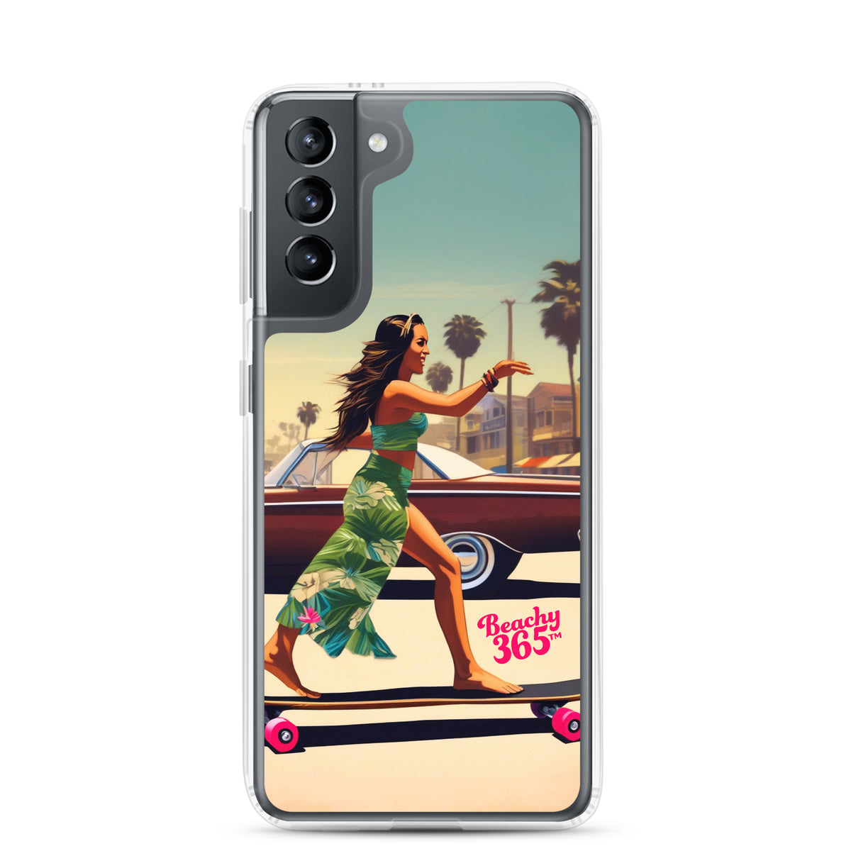 Skate Like an Egyptian - Longboard Dancer Samsung Phone Case
