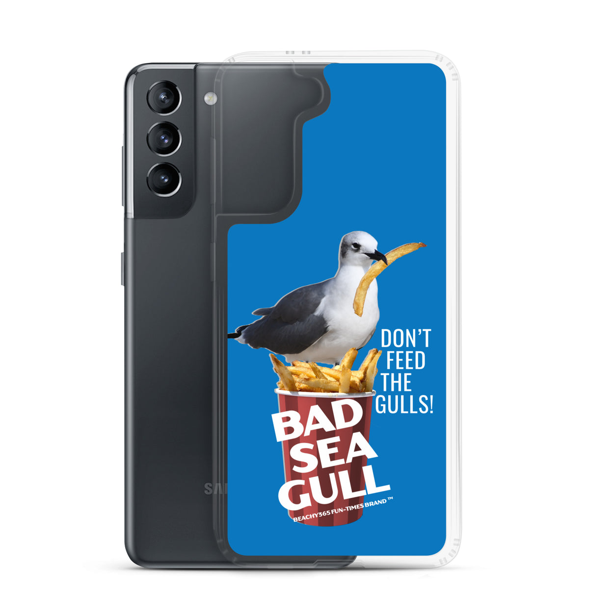 Bad Seagull Jumbo Fries Samsung Phone Case