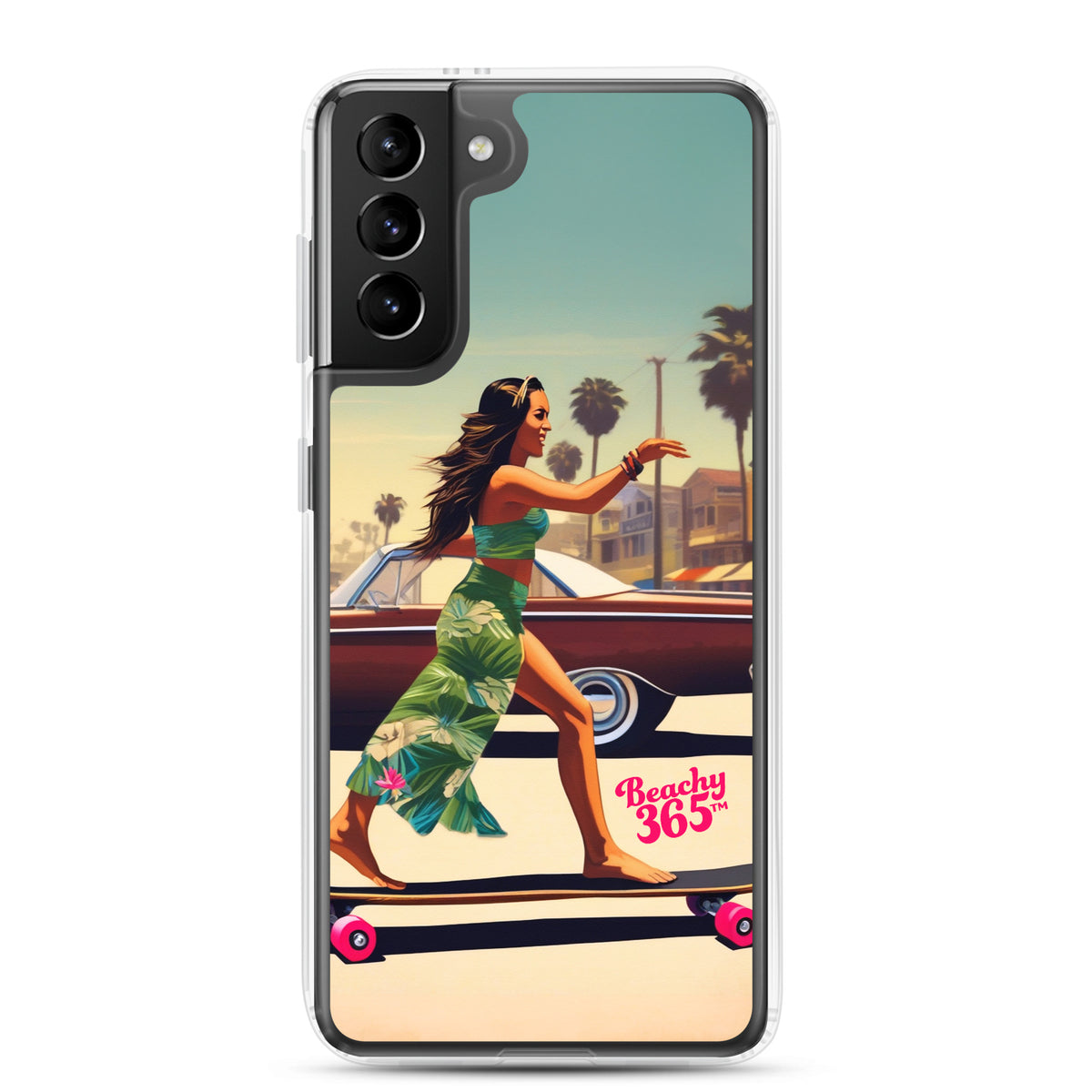 Skate Like an Egyptian - Longboard Dancer Samsung Phone Case