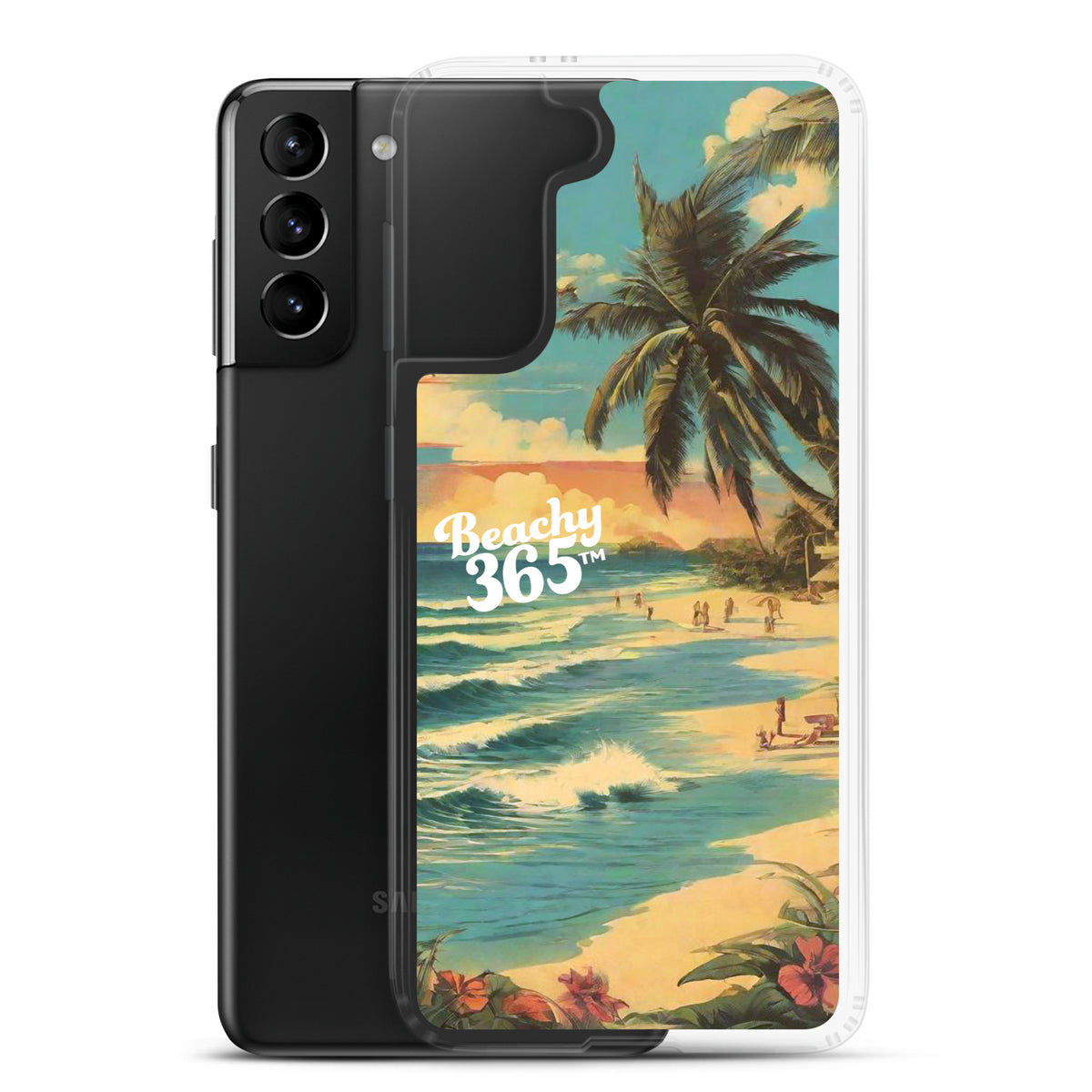Postcard Tropical Beach Samsung Phone Case