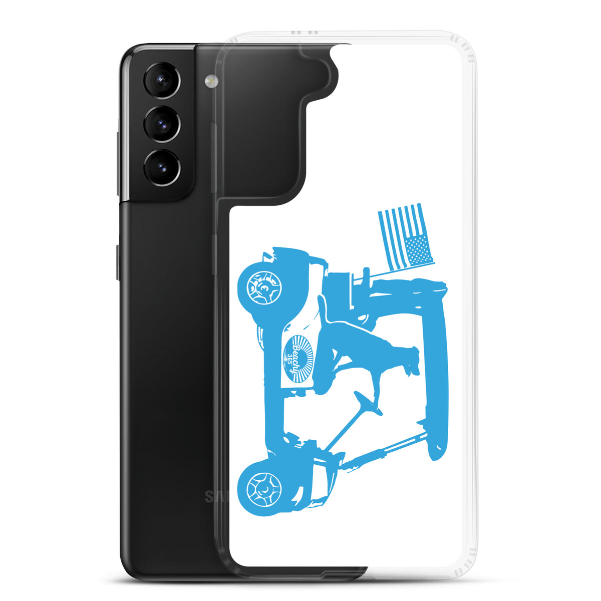Golf Cart Dog Samsung Phone Case