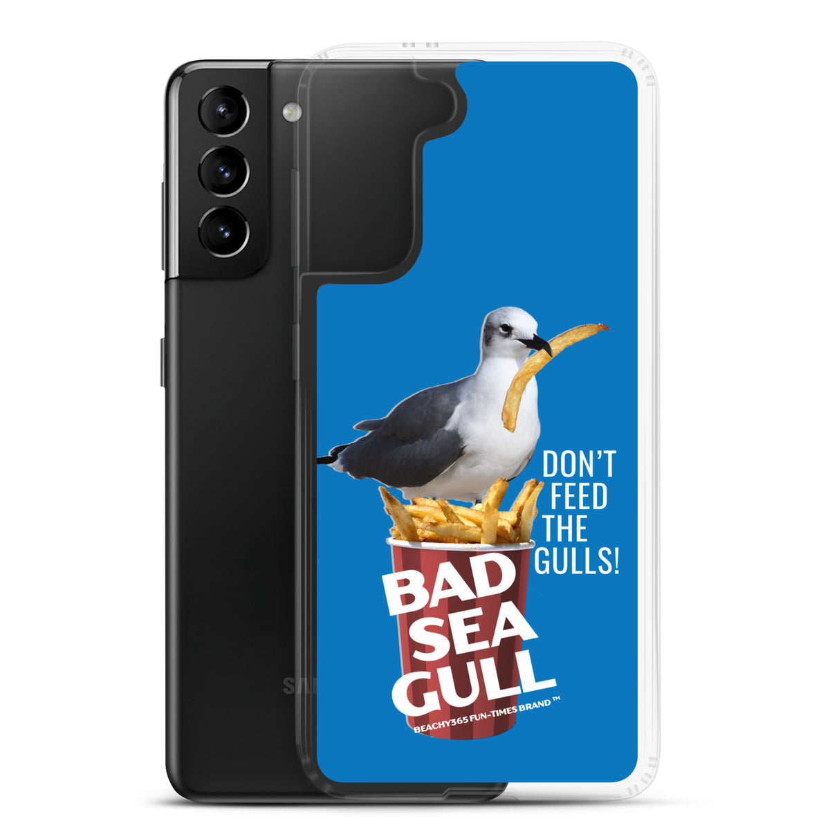 Bad Seagull Jumbo Fries Samsung Phone Case