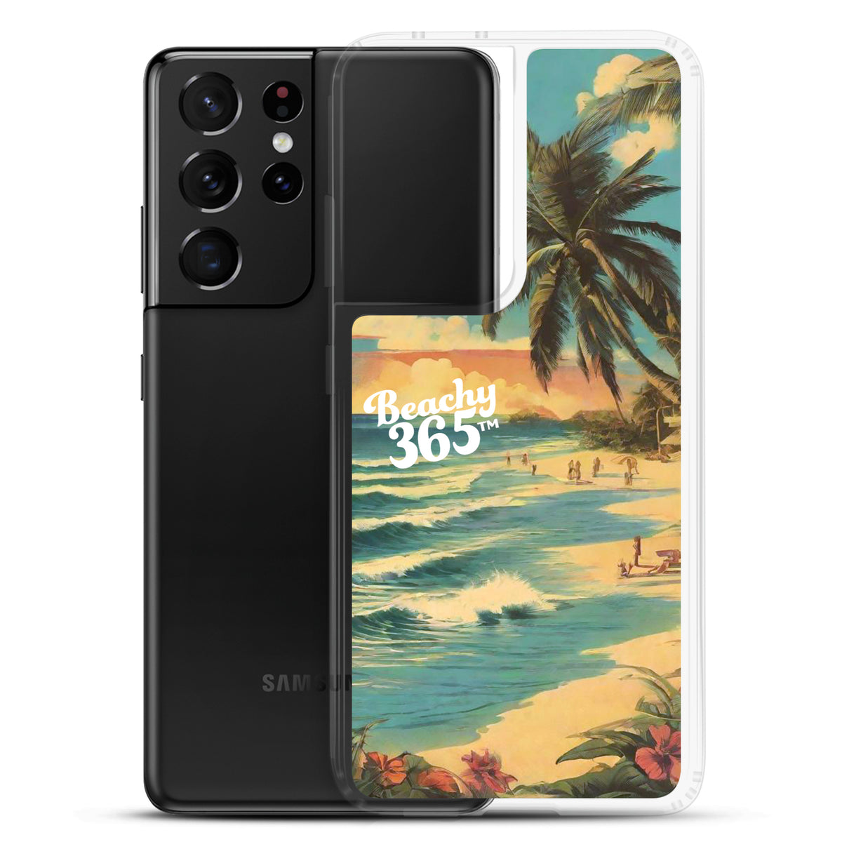 Postcard Tropical Beach Samsung Phone Case