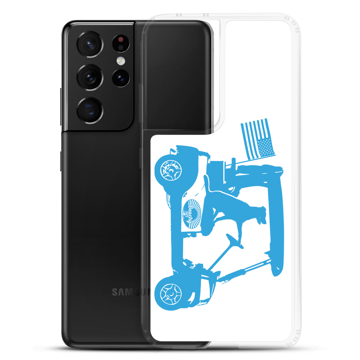 Golf Cart Dog Samsung Phone Case