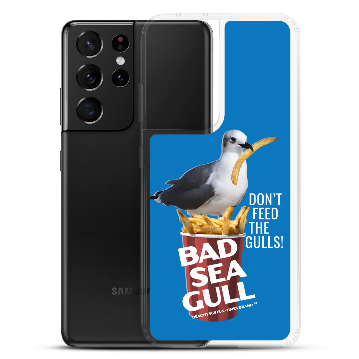 Bad Seagull Jumbo Fries Samsung Phone Case