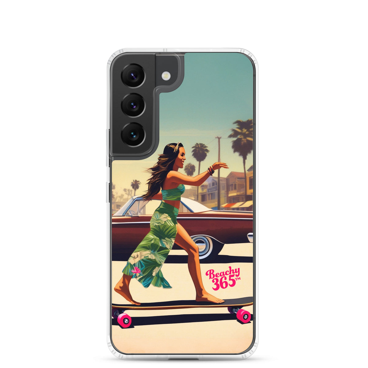 Skate Like an Egyptian - Longboard Dancer Samsung Phone Case