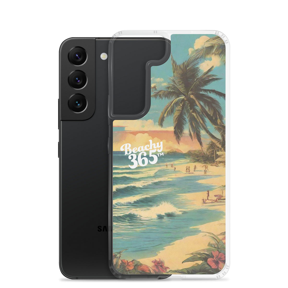 Postcard Tropical Beach Samsung Phone Case