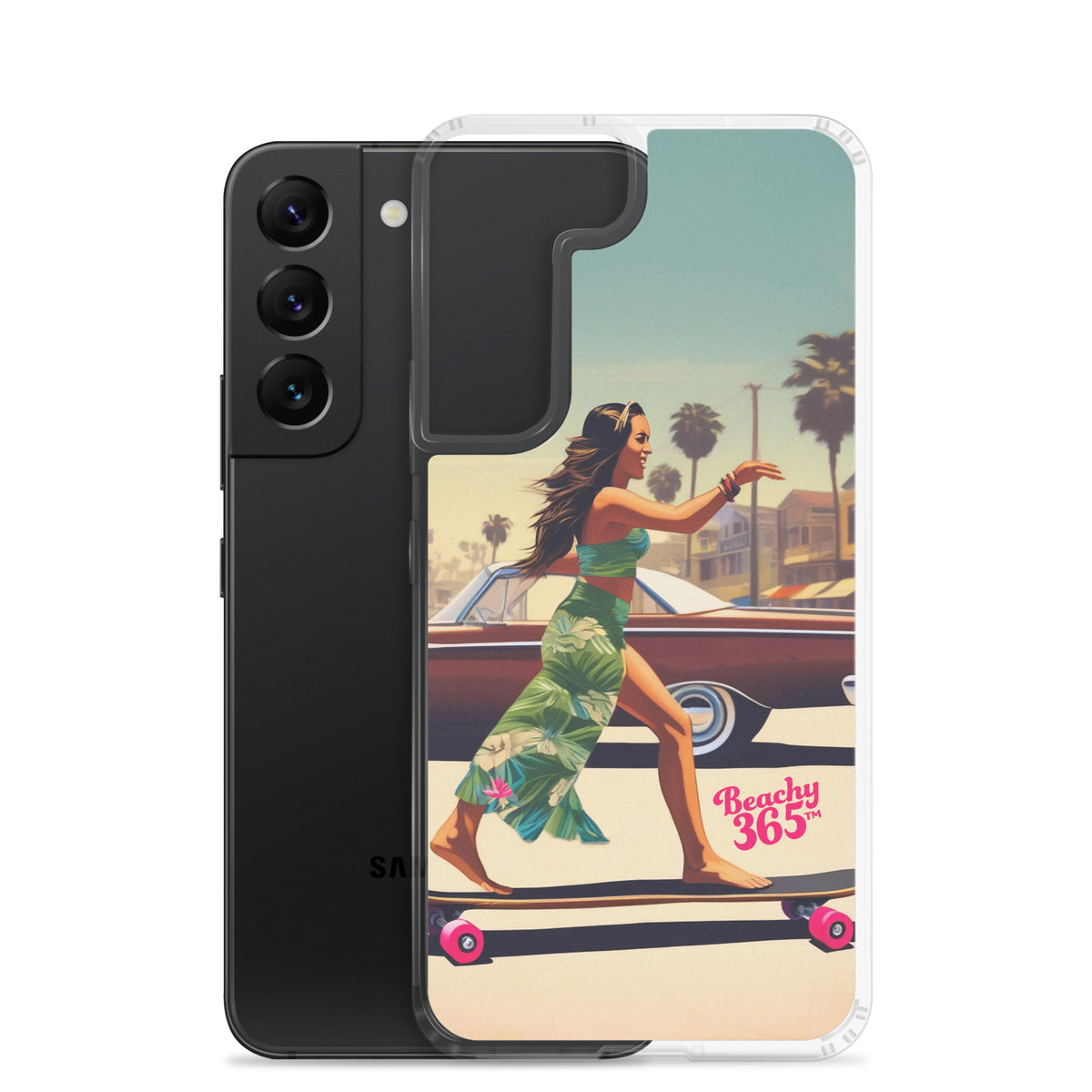 Skate Like an Egyptian - Longboard Dancer Samsung Phone Case