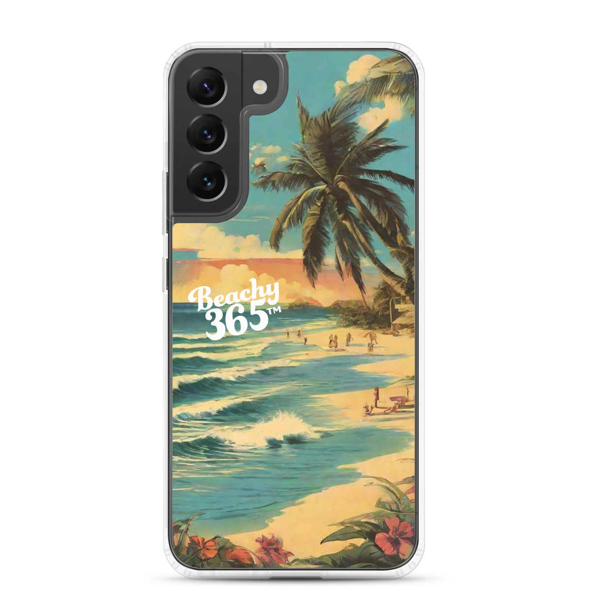 Postcard Tropical Beach Samsung Phone Case