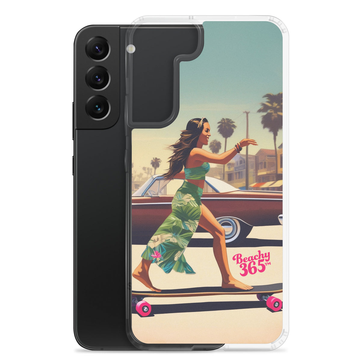 Skate Like an Egyptian - Longboard Dancer Samsung Phone Case