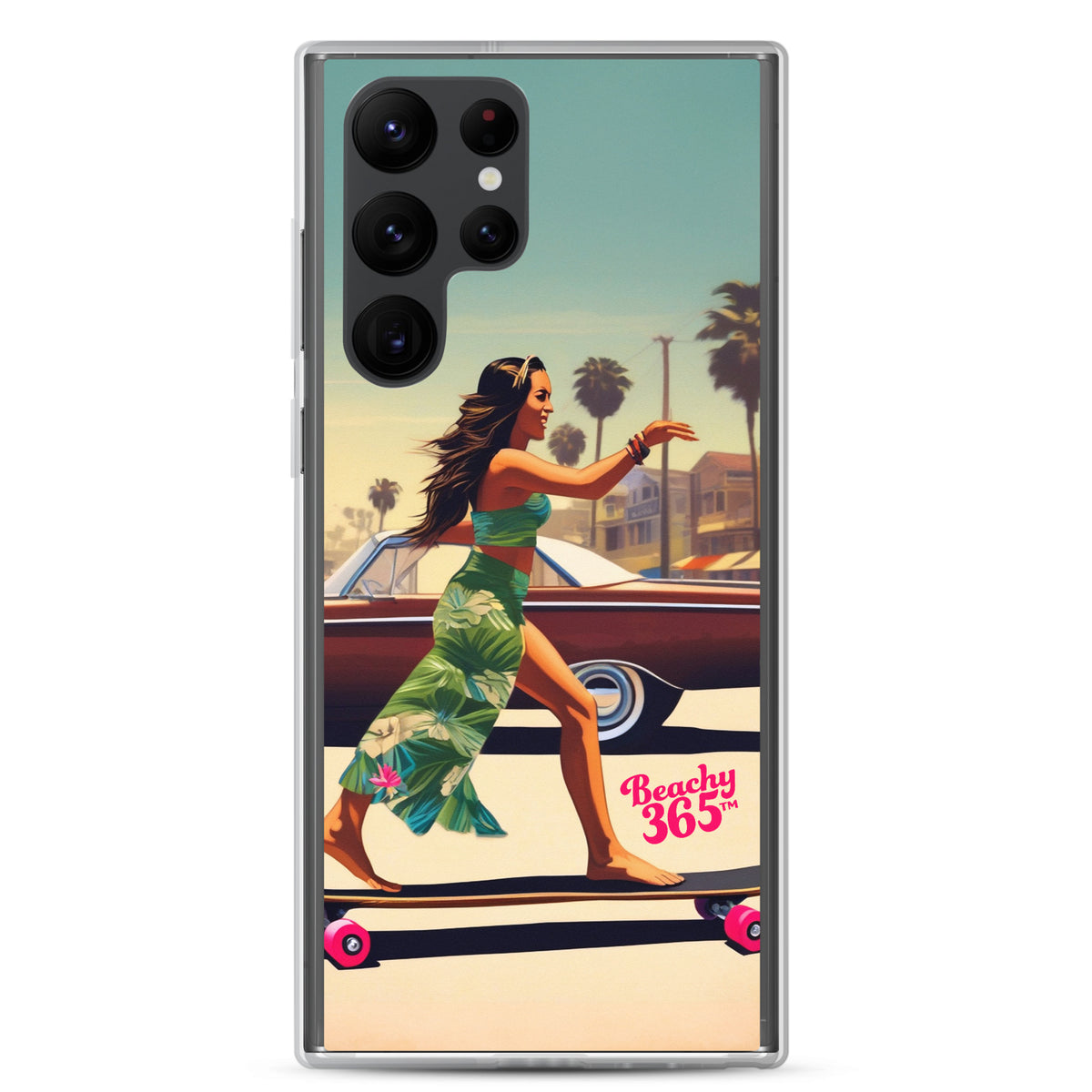 Skate Like an Egyptian - Longboard Dancer Samsung Phone Case