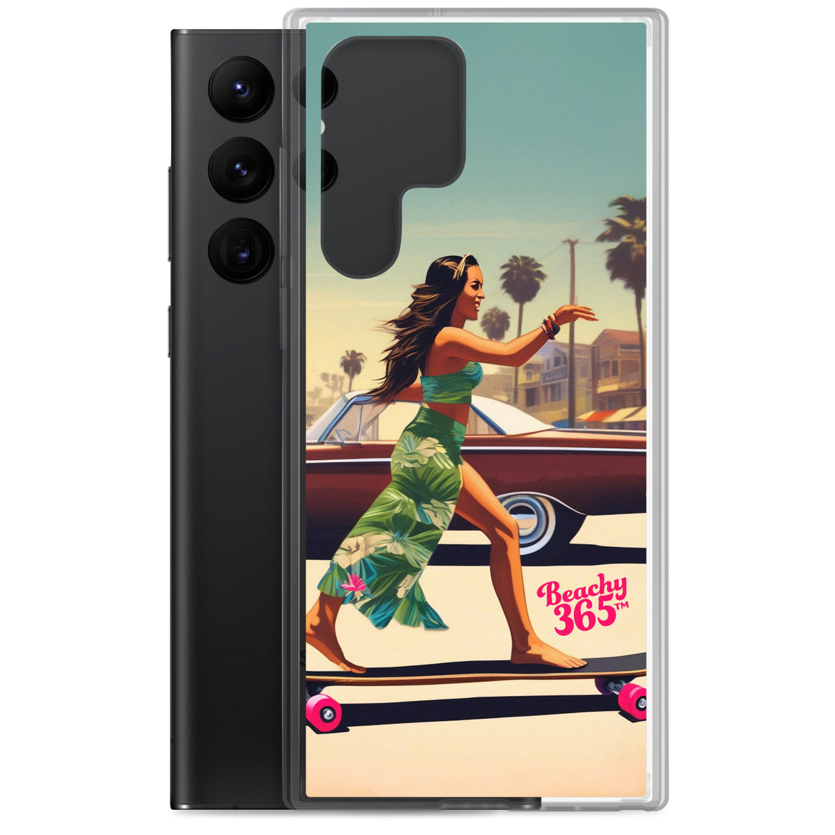 Skate Like an Egyptian - Longboard Dancer Samsung Phone Case