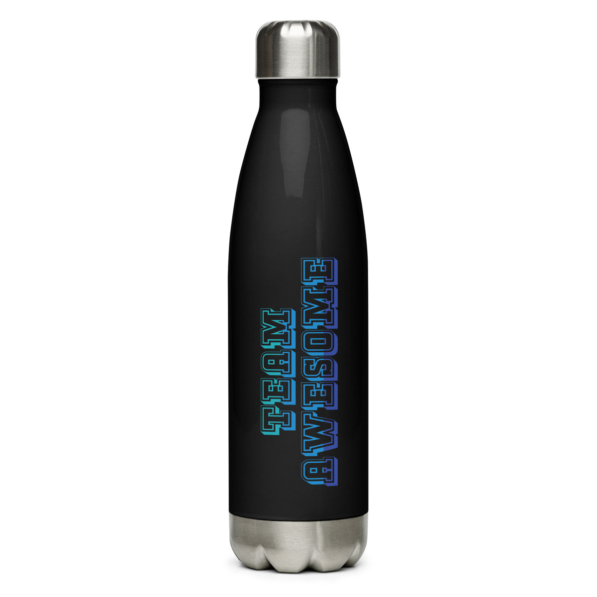 Team Awesome Stainless Steel Water Bottle