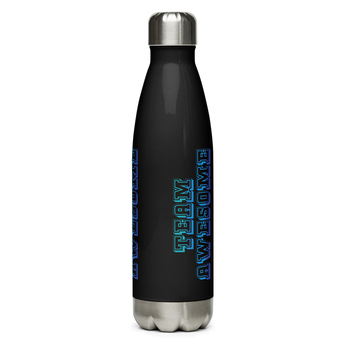 Team Awesome Stainless Steel Water Bottle