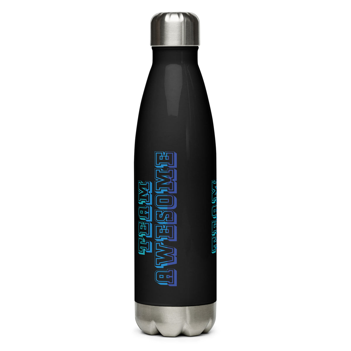 Team Awesome Stainless Steel Water Bottle