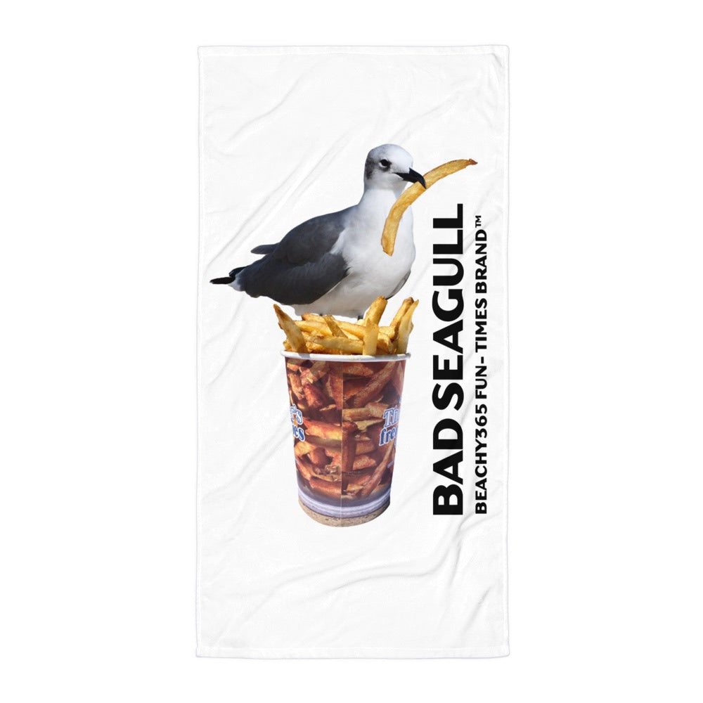 Bad Seagull Jumbo Fries Towel
