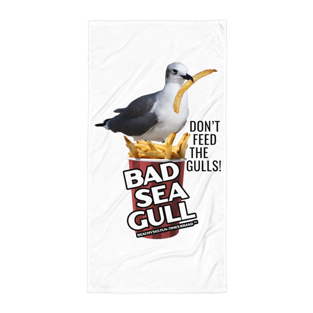 Bad Seagull Jumbo Fries Towel